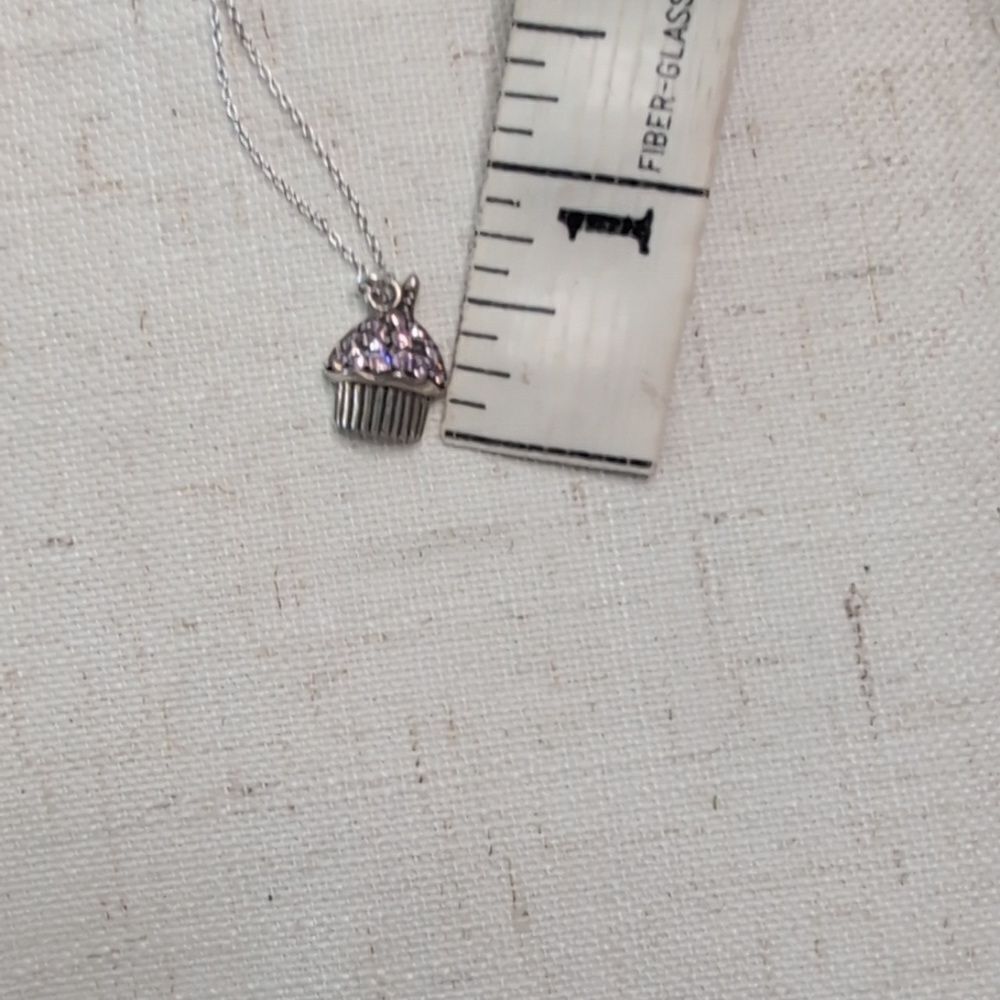 NWT Peyote Bird Sterling Silver Cupcake Necklace - Picture 5 of 10